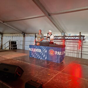 Andreas Fricke mit DJ Joop